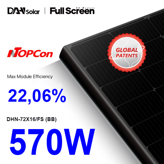 DAH Solar DHN 72X16 FS BB 570W Solaris Green Energy Co Ltd